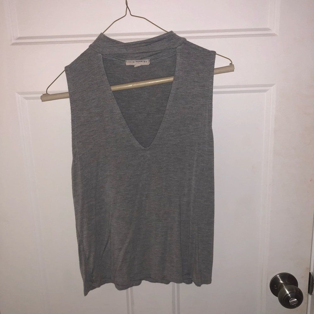 Super Cute Open Chest LA Hearts Tank